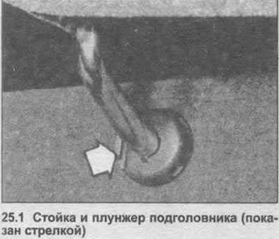 opel omega b установка подголовников