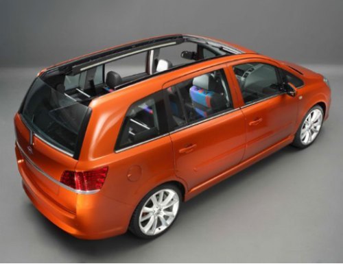 Минивэн со складной крышей. Семья будет довольна.