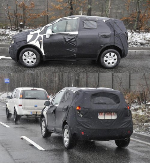 Подопытный образец был запримечен и тщательно рассмотрен вездесущими шпионерами на одной из…