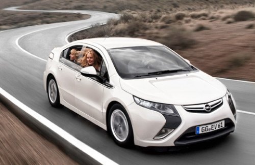 Электрокар Opel Ampera — благоприятный для имиджа Опеля автомобиль. Цены в Германии стартуют с 45…