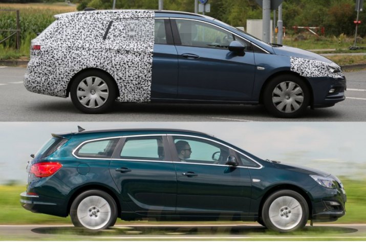 В прошлом поколении (фото внизу) колесная база универсала была аналогична хэтчбеку. В нынешнем…