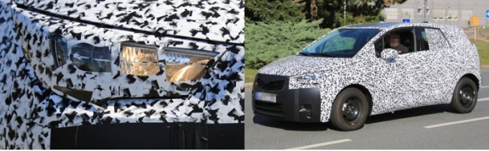 У новой Меривы, насколько можно судить по снимкам, нижний изогнутый край фар похож на…