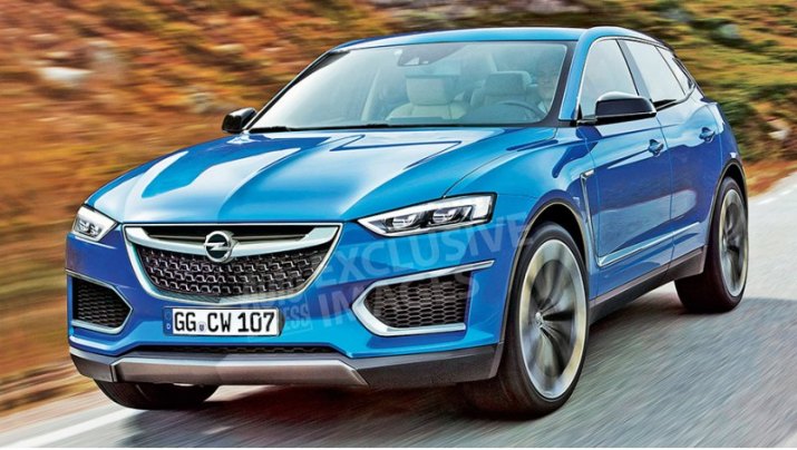 Как мог бы выглядеть кроссовер Опеля, играющий в одной лиге с моделью Volkswagen Touareg, вообразил…