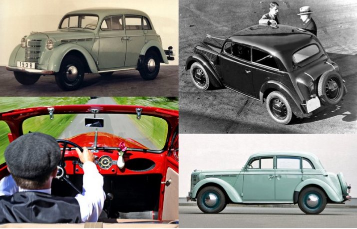 За четыре года производства на заводе в Рюссельсхайме довоенный Kadett, выпускавшийся с тремя…