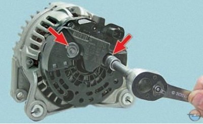 Как снять генератор на опель астра Generator repair (Opel Astra J 2009-2015, petrol: Electrical equipment: Power de