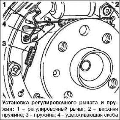 Как поменять задние колодки опель астра h Demontaż i montaż szczęk hamulcowych tylnego koła (Opel Corsa C 2000-2006, benzy
