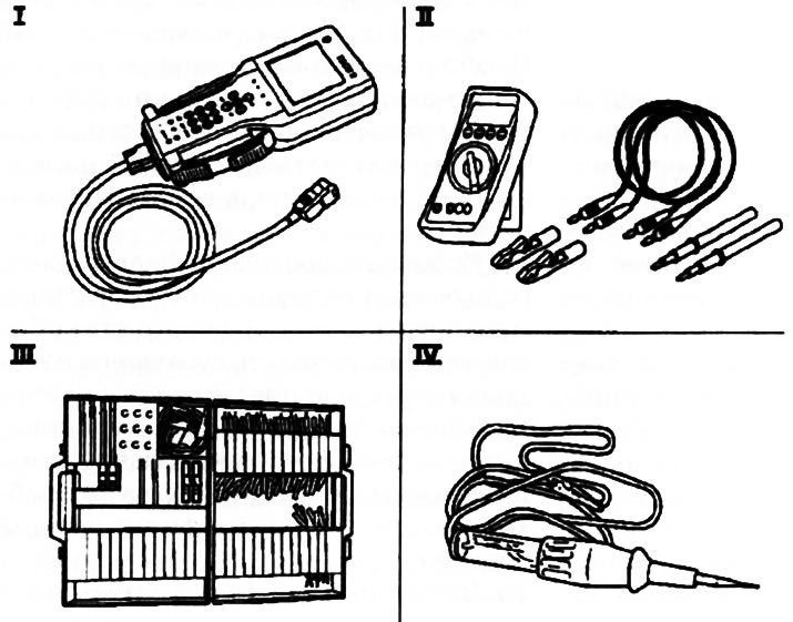 3.4. Diagnostic devices (the kit also includes a vacuum gauge - not shown in the picture): I - Main…