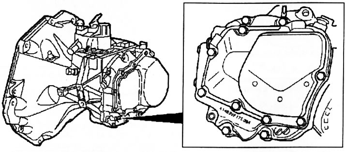 8.2a. Numer identyfikacyjny skrzyń biegów F13/F17/F17+ i Easytronic