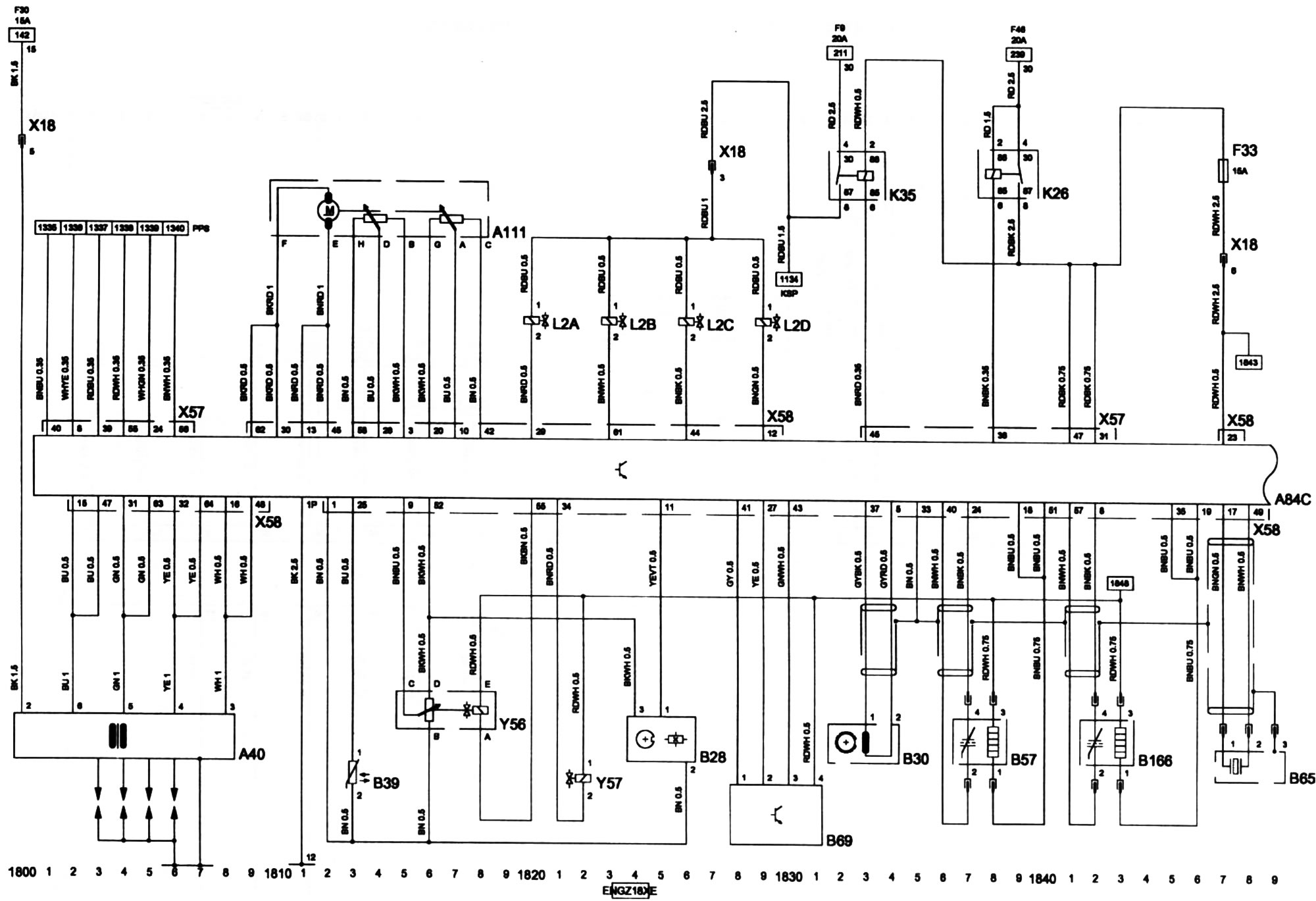Engine Management System Z18XE (Opel Corsa C 2000-2006: Electrical ...