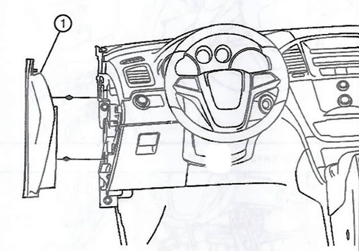 Как снять панель опель зафира Dashboard Assembly Replacement (Opel Insignia A 2008-2017: Body: Interior)
