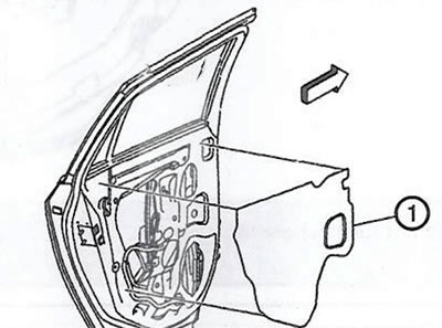 Drzwi tylne (kombi)