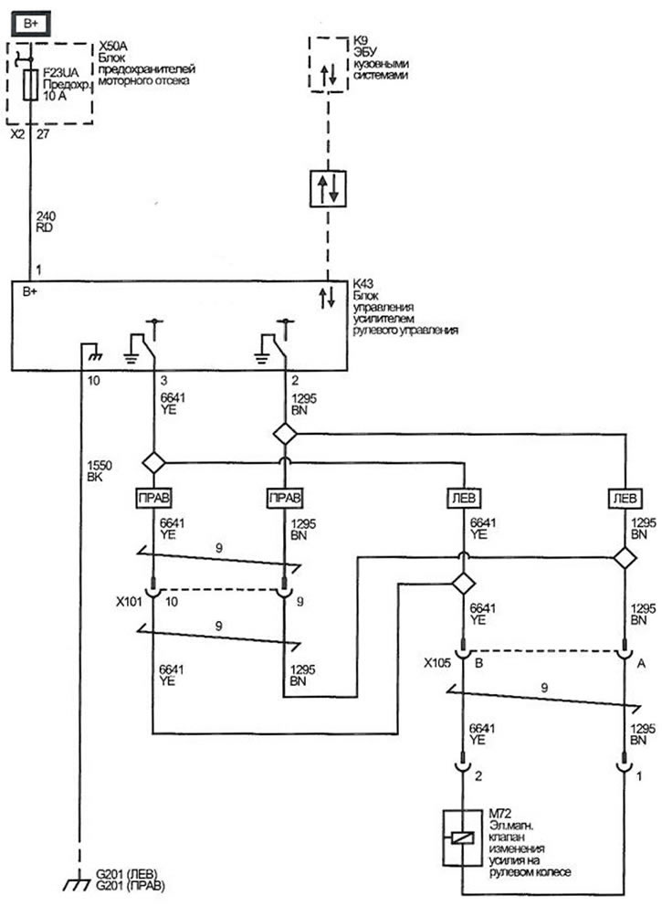 Электроусилитель рулевого управления (Опель Инсигния A 2008-2017 ...