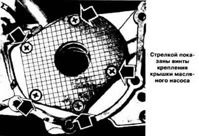 Маслената помпа се монтира в обратния ред на демонтаж. Монтирайте ангренажния ремък и регулирайте…