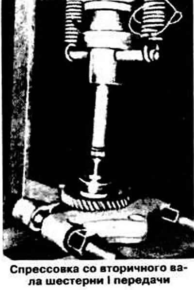 Разборка дифференциала (Опель Кадет Е 1984-1995: Трансмиссия: Коробка ...