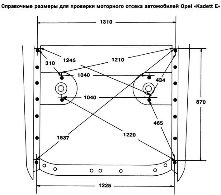 Чертежи лонжеронов