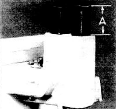 Дужина нових четкица - 10 мм (А), граница хабања - 5 мм (генератор BOSCH).