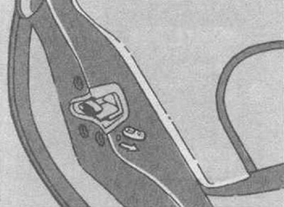 Turn the lever near the rear door lock down. If the door is not locked, it can only be opened from…