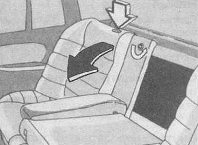 For transportation of non-standard baggage (long objects) move the front right seat as far forward…