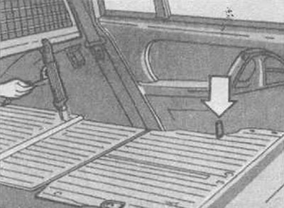 There are holes in the upper and lower parts of the body for its installation. It is tightened…