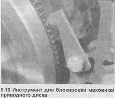 10. Одврните монтажни вијак и подлошку и уклоните склоп ременице са радилице. Да бисте спречили…