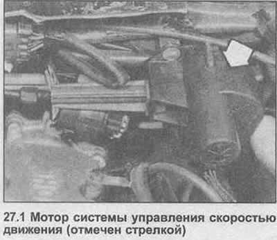 The speed control system is only installed on some models. It consists of an electrically…