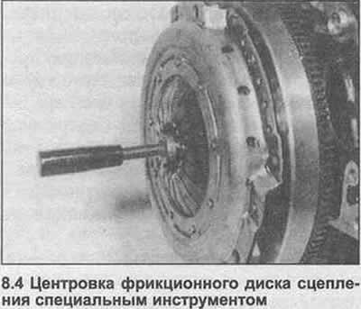 4. The friction disc should now be centered so that when the gearbox is installed, the input shaft…
