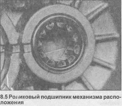 5. Remove the roller bearing of the positioning mechanism using a suitable extractor (photo). If…