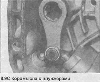 9. Install plungers, springs and caps. Use a mallet to drive the caps completely into the housing,…