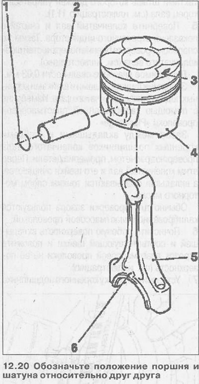Block "piston-rod" H4J and M4R engines (Renault Fluence 1, 2009-2020, petrol) - 