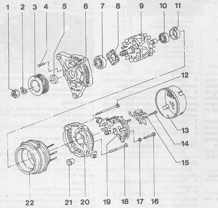 12.0 generátor BOSCH