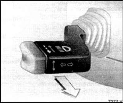 Short-term switching on of high beam
