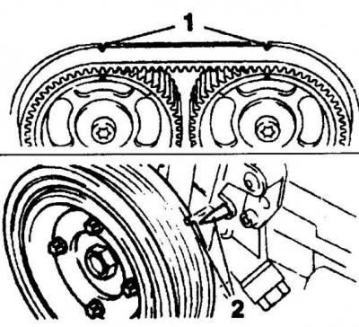 2. Remove the outer timing belt cover.