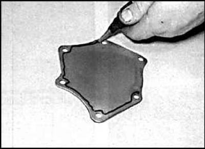 21. Check that the mating surfaces of the fuel pump sprocket housing and chain housing are clean…
