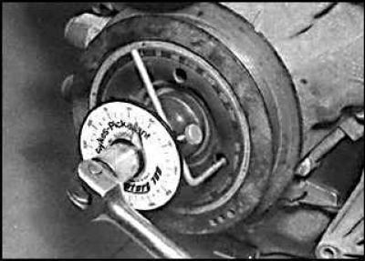 Как снять шкив опель вектра Crankshaft pulley (Opel Omega B 1993-1999: Power unit: Diesel engine 2.0 l)