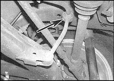2. Disconnect the ABS sensor connectors.