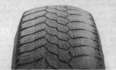 Шыны перадпакояў колаў могуць зношвацца нераўнамерна ў выніку парушэння рэгулявання кутоў усталёўкі…