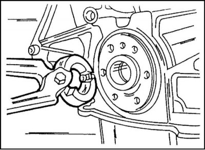 3. Punch a hole in the seal with a sharp mandrel, screw a self-tapping screw into it and pull out…