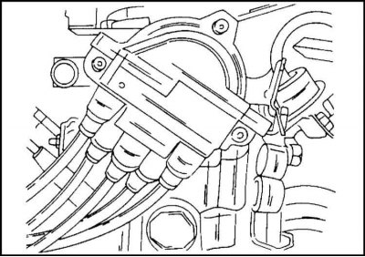 Distribuitor de aprindere pentru motor de 2.0L până la mijlocul anului 1995