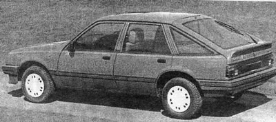 Рис. 3. Opel Ascona Antibes.