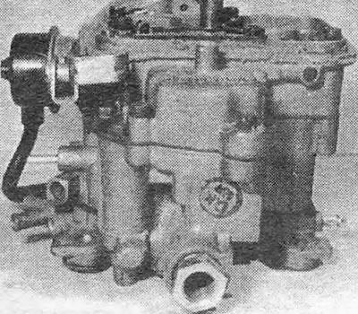 Foto 9.1A. Carburator GM Varajet - vedere din partea camerei de plutire.