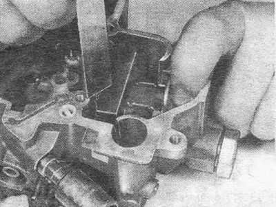Figure 3.16. Measuring the upper position of the float