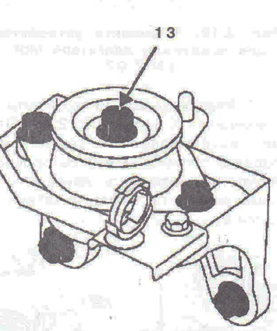 Рис. 2.18. Открутите гайку 13.