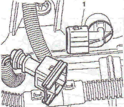 Figure 2.83. Remove intake air temperature sensor 1 from the intake manifold.
