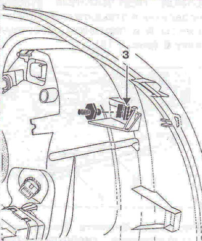 Figure 3.6. Remove the headlights by detaching the clips 3.