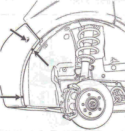 Figure 3.7a. Remove the bumper.