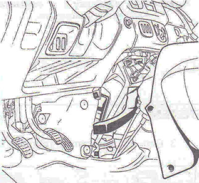 Figure 9.13. Remove the center console.