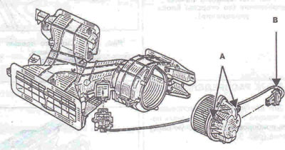 Figure 9.17. Release and then slightly rotate the housing to allow the B wiring connector to be…