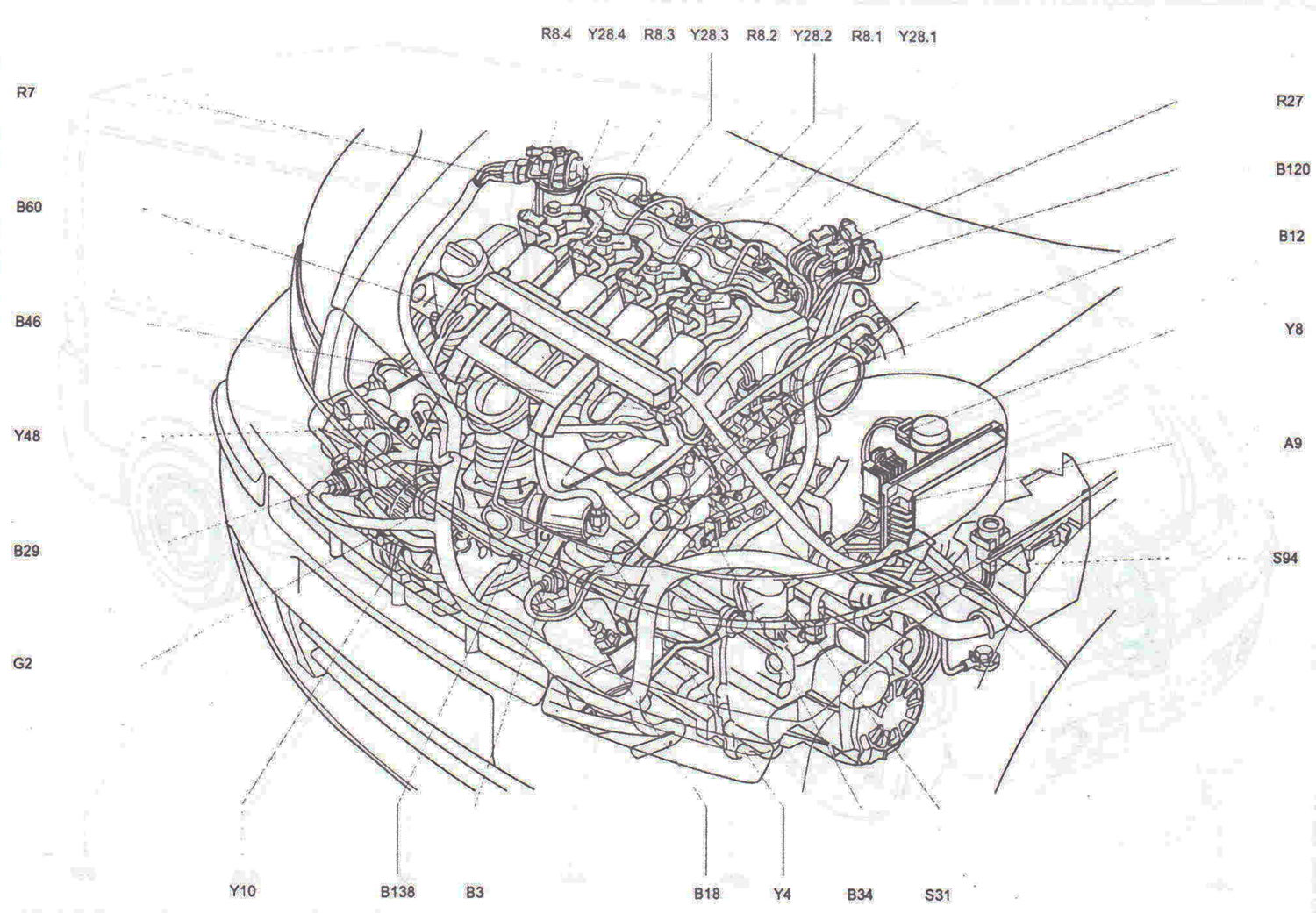 Engine G9U730
