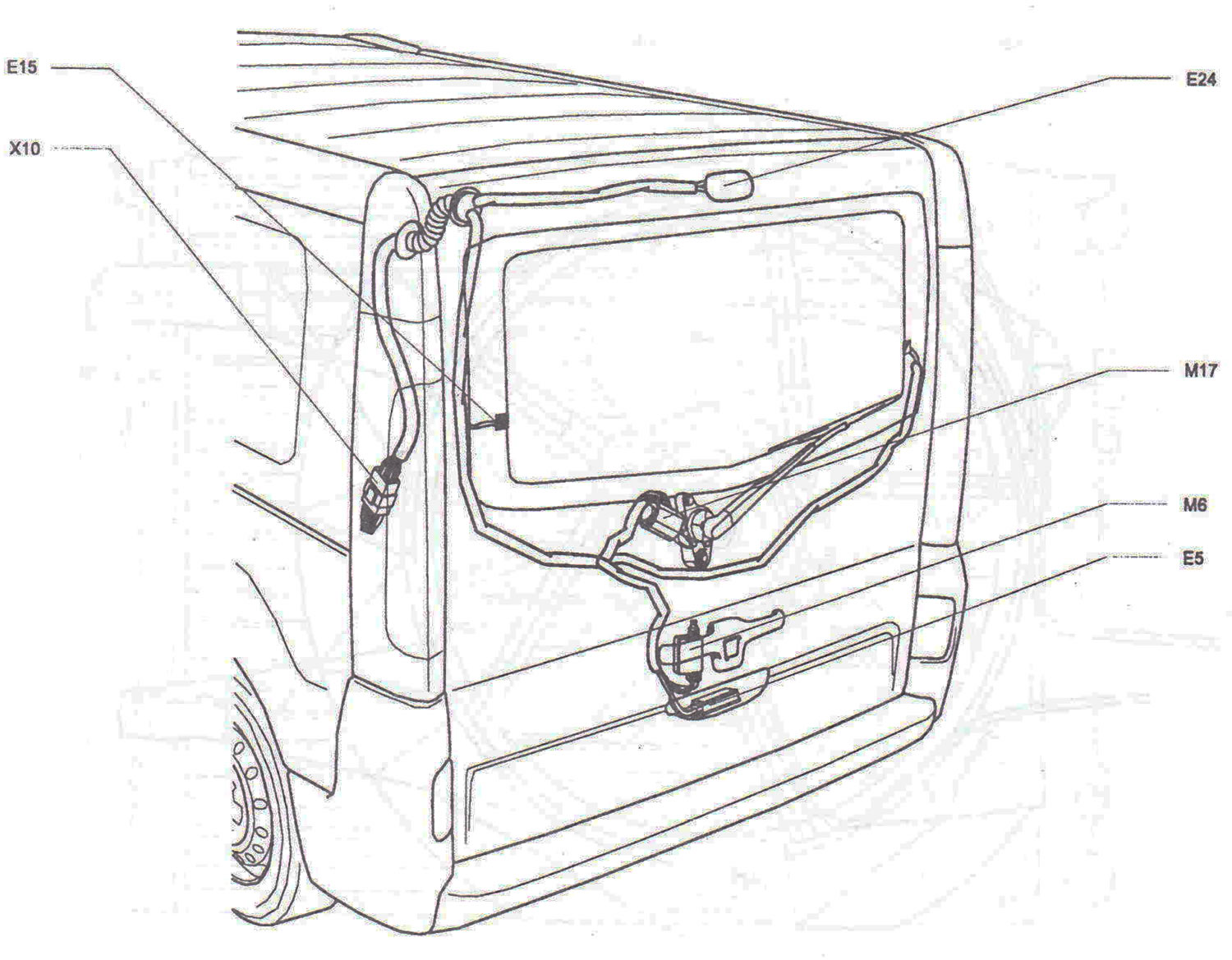 Rear liftgate