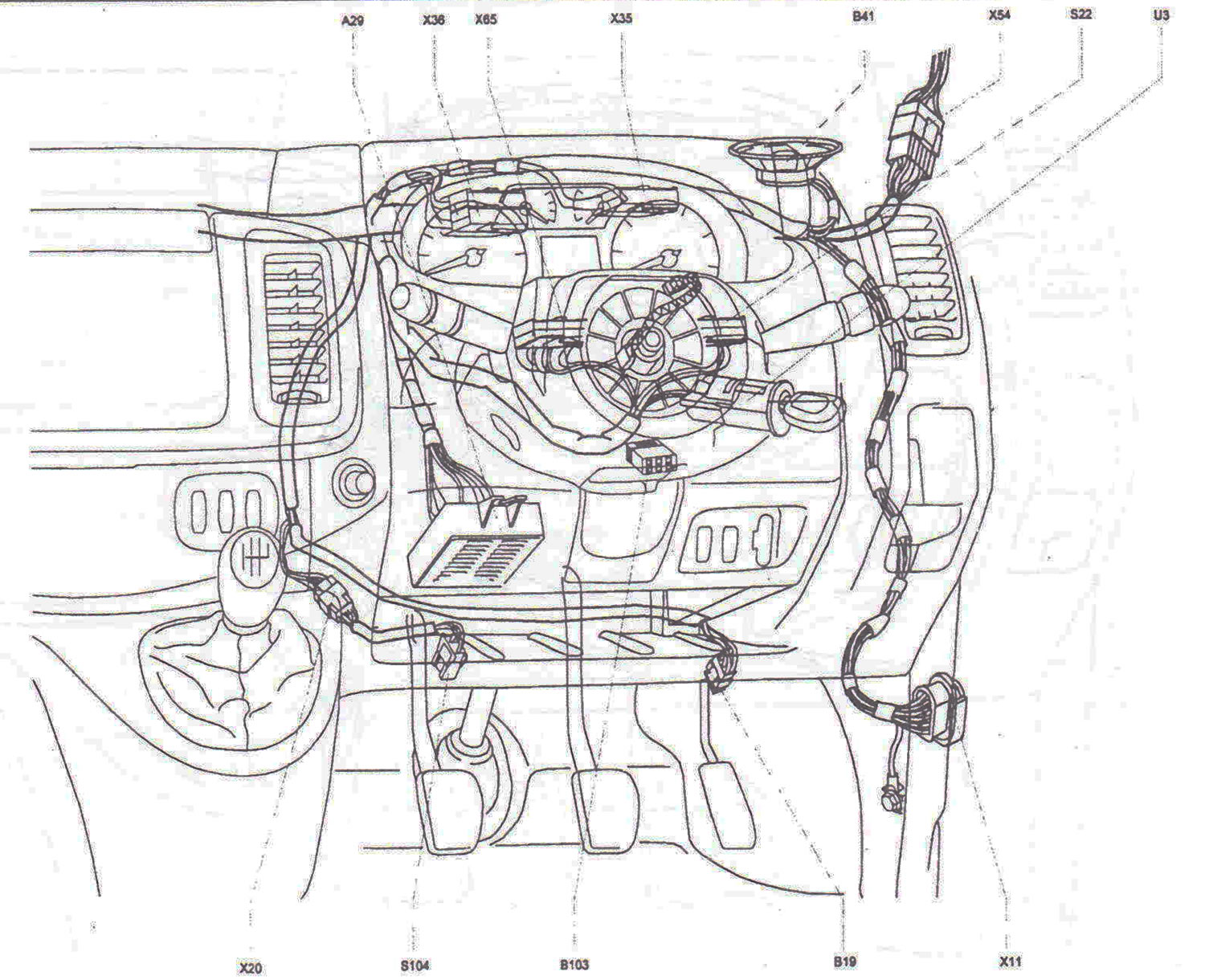 Driver's side instrument panels (right hand drive vehicles)